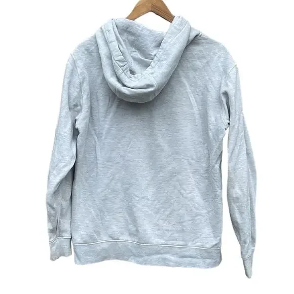 VANS Off The Wall gray hoodie sweatshirt with Rose size medium - Picture 2 of 9